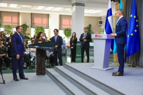 Жаһандық тәртіп, орта мемлекеттер рөлі – Финляндия Президенті астаналық студенттерге дәріс оқыды - фото 15