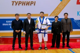 The Kazakh wrestling tournament among employees of the Office of the President of the Republic of Kazakhstan was held in Astana - photo 31