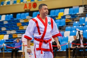 The Kazakh wrestling tournament among employees of the Office of the President of the Republic of Kazakhstan was held in Astana - photo 9