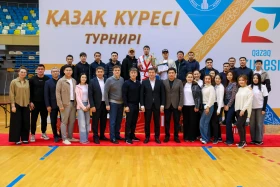 The Kazakh wrestling tournament among employees of the Office of the President of the Republic of Kazakhstan was held in Astana - photo 33