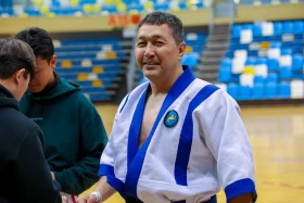 The Kazakh wrestling tournament among employees of the Office of the President of the Republic of Kazakhstan was held in Astana - photo 10