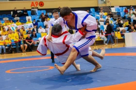 The Kazakh wrestling tournament among employees of the Office of the President of the Republic of Kazakhstan was held in Astana - photo 15