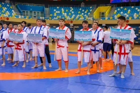 The Kazakh wrestling tournament among employees of the Office of the President of the Republic of Kazakhstan was held in Astana - photo 2
