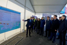 The section of the Almaty–Shymkent highway has now been widened to four lanes - photo 1