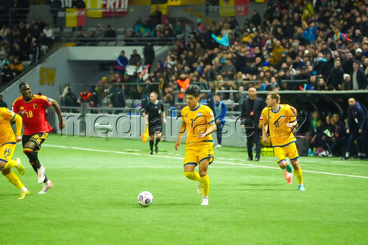Kazakhstan stuns Belgium with 1:1 draw in World Cup qualifiers - photo 1
