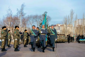 The new recruits of the State Security Service of the Republic of Kazakhstan have joined the ranks of the defenders of the Motherland - photo 6