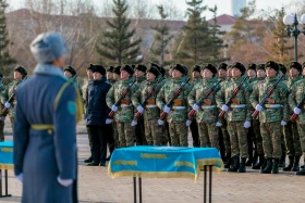The new recruits of the State Security Service of the Republic of Kazakhstan have joined the ranks of the defenders of the Motherland - photo 11