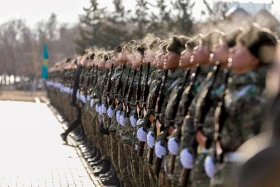 The new recruits of the State Security Service of the Republic of Kazakhstan have joined the ranks of the defenders of the Motherland - photo 12