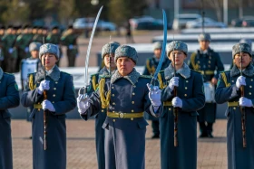The new recruits of the State Security Service of the Republic of Kazakhstan have joined the ranks of the defenders of the Motherland - photo 19