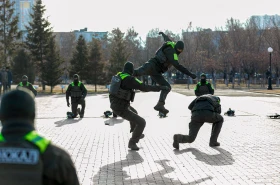 The new recruits of the State Security Service of the Republic of Kazakhstan have joined the ranks of the defenders of the Motherland - photo 23
