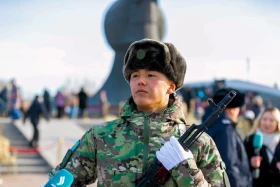 The new recruits of the State Security Service of the Republic of Kazakhstan have joined the ranks of the defenders of the Motherland - photo 26