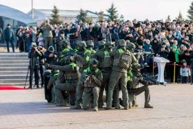 The new recruits of the State Security Service of the Republic of Kazakhstan have joined the ranks of the defenders of the Motherland - photo 28