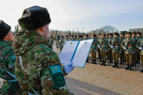 The new recruits of the State Security Service of the Republic of Kazakhstan have joined the ranks of the defenders of the Motherland - photo 30