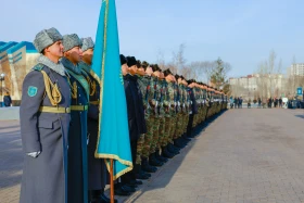 The new recruits of the State Security Service of the Republic of Kazakhstan have joined the ranks of the defenders of the Motherland - photo 34