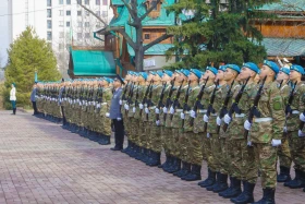 The new recruits of the State Security Service of the Republic of Kazakhstan have joined the ranks of the defenders of the Motherland - photo 37