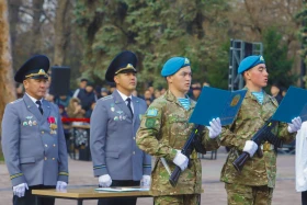 The new recruits of the State Security Service of the Republic of Kazakhstan have joined the ranks of the defenders of the Motherland - photo 46
