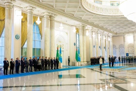 President of Turkmenistan arrives at Akorda - photo 4