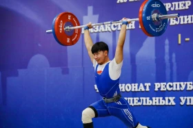 Ақжол Құрманбек ауыр атлетикадан Қазақстанның жаңа чемпионы атанды - фото 20