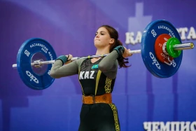 Ақжол Құрманбек ауыр атлетикадан Қазақстанның жаңа чемпионы атанды - фото 26