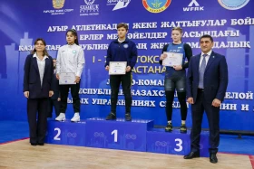 Ақжол Құрманбек ауыр атлетикадан Қазақстанның жаңа чемпионы атанды - фото 46