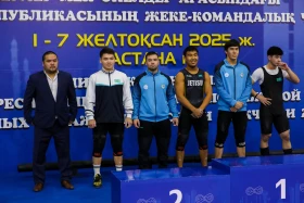 Ақжол Құрманбек ауыр атлетикадан Қазақстанның жаңа чемпионы атанды - фото 47