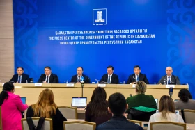 Press Conference on the Results of the Government Meeting of Kazakhstan - photo 8