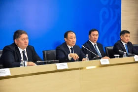Press Conference on the Results of the Government Meeting of Kazakhstan - photo 9
