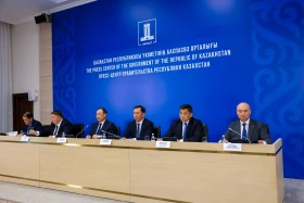Press Conference on the Results of the Government Meeting of Kazakhstan - photo 11