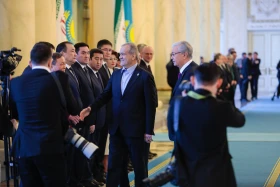 President Tokayev welcomes Masoud Pezeshkian in Akorda - photo 2