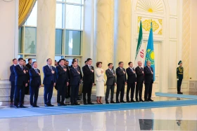 President Tokayev welcomes Masoud Pezeshkian in Akorda - photo 3