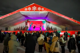 Up to 40 New Year trees light up Astana’s Ertegi Fest - photo 10