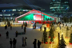 Up to 40 New Year trees light up Astana’s Ertegi Fest - photo 11