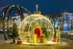 Up to 40 New Year trees light up Astana’s Ertegi Fest - photo 12