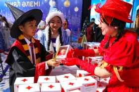 Астанада Президенттік шыршаға еліміздің әр өңірінен 100-ден астам бала қатысты - фото 28