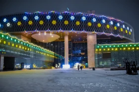 Festive decoration of the capital for the New Year - photo 5
