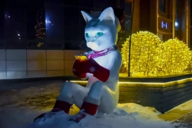 Festive decoration of the capital for the New Year - photo 6