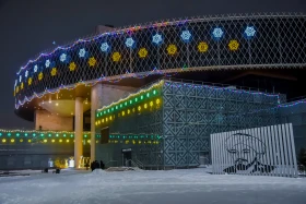 Festive decoration of the capital for the New Year - photo 12