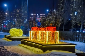 Festive decoration of the capital for the New Year - photo 13