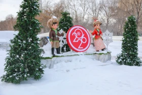 Festive decoration of the capital for the New Year - photo 16