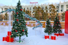 Festive decoration of the capital for the New Year - photo 38