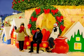 Festive decoration of the capital for the New Year - photo 44