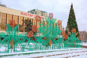 Festive decoration of the capital for the New Year - photo 47