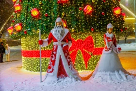 Festive decoration of the capital for the New Year - photo 56