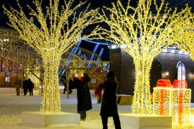 Festive decoration of the capital for the New Year - photo 59