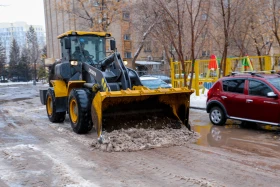 Streets Turned into an Ice Rink: How Astana Is Coping with Icy Conditions - photo 2