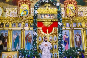 Orthodox Christians in Kazakhstan celebrate Christmas - photo 17