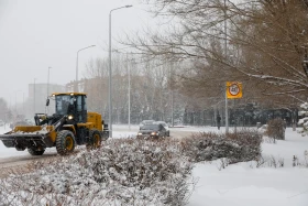A storm warning has been issued in Astana - photo 15