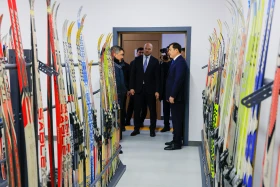 The new ski center has officially opened in Central Park, Astana. - photo 17