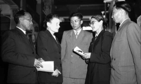 Alma-Ata, 1957. A Group of Delegates - photo 2