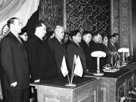 Alma-Ata, 1957. Foreign Delegation - photo 5